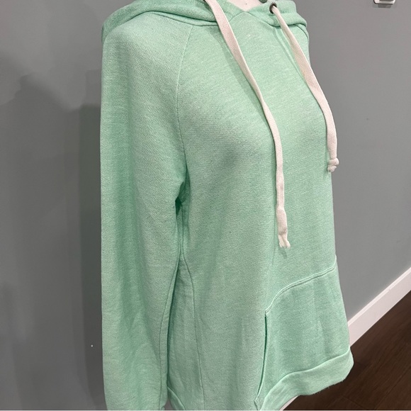 LCW Casual Mint Green Hooded Sweater - Picture 3 of 13